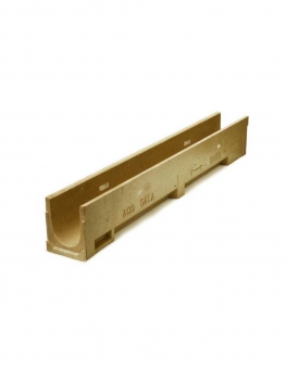 Latakas GALA 100 polimerbetoninis L-1m, H-150mm 